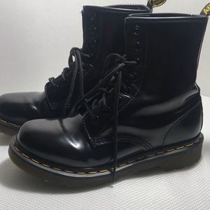 Dr. Martens black leather 1460 boots
